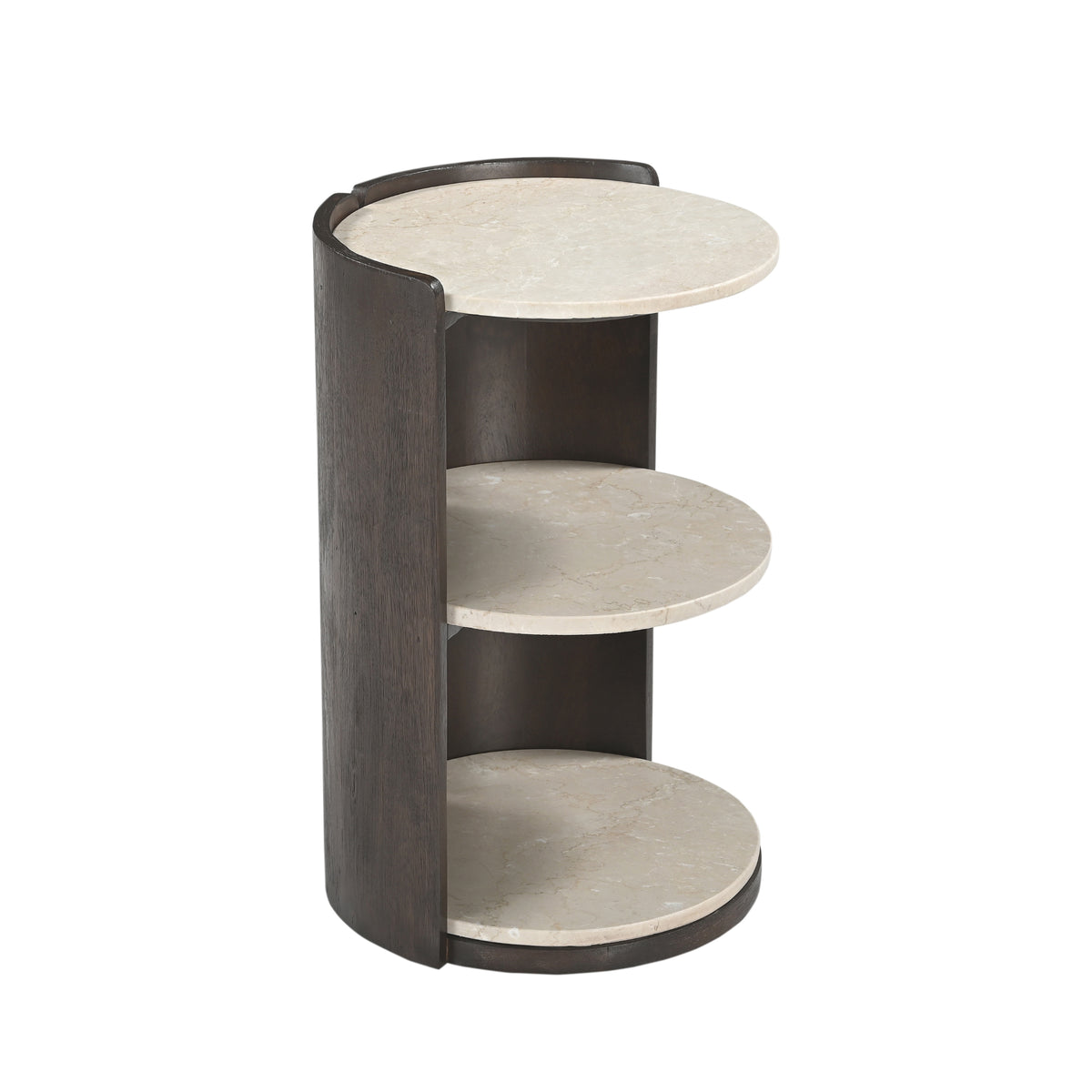 Niva Botticino Marble Nightstand 29cm Starfurn