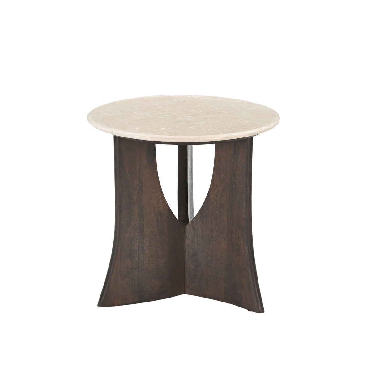 Side table Milo Botticino Marble 50cm Starfurn
