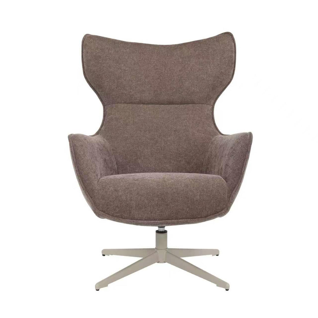 Armchair Julia Fabric Brown Starfurn