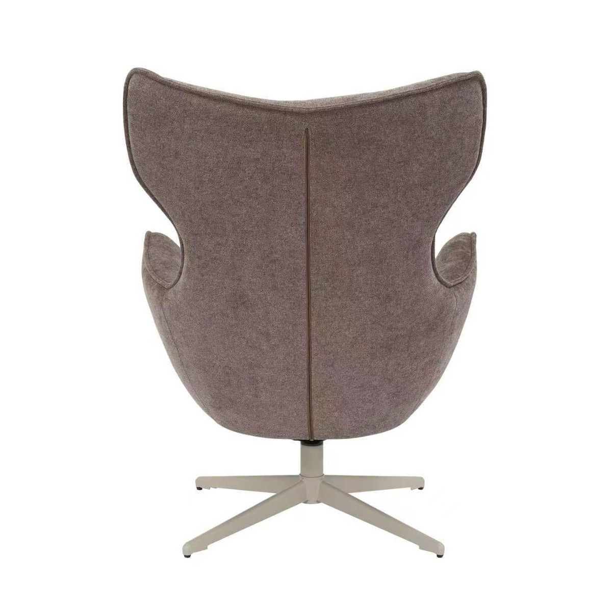 Armchair Julia Fabric Brown Starfurn