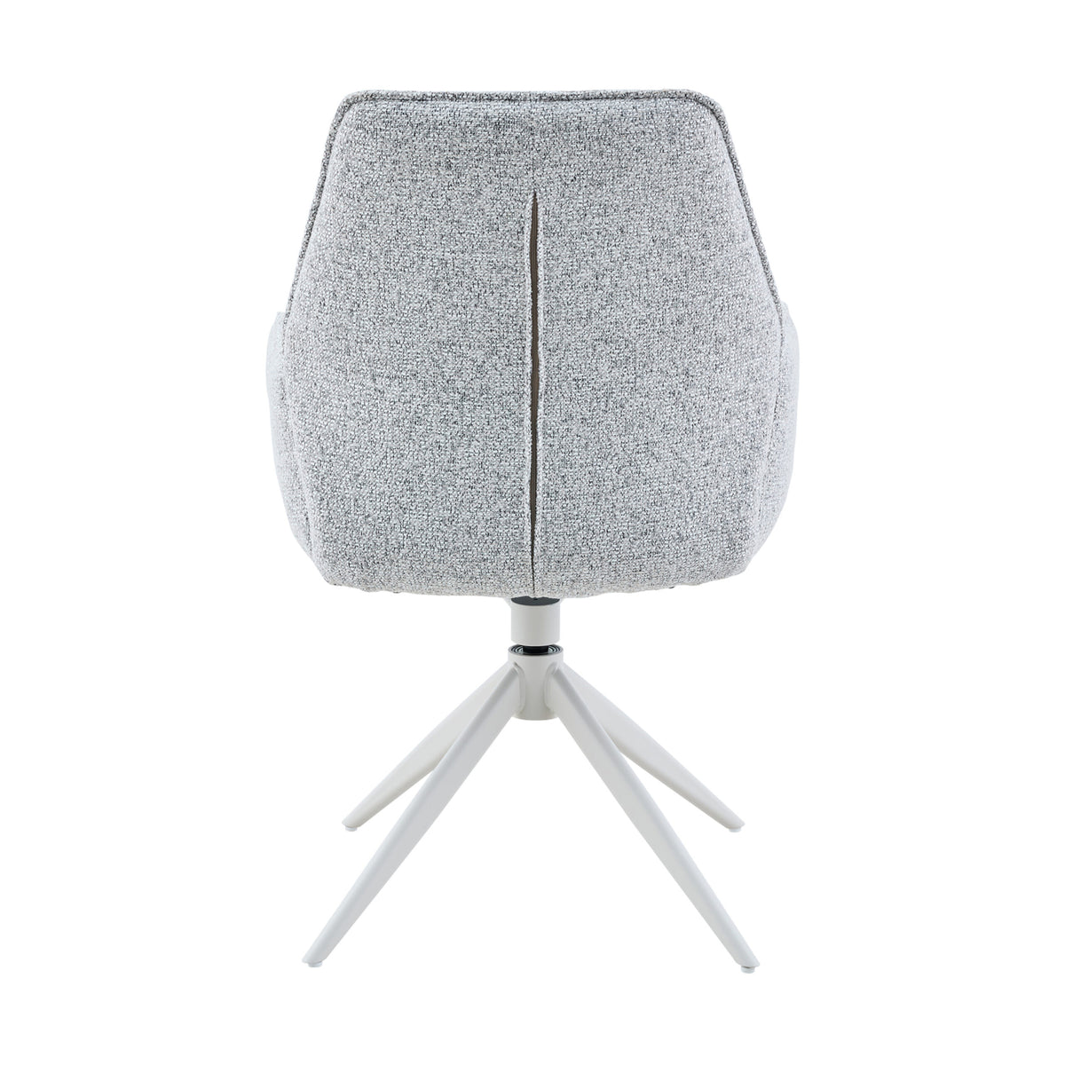 Hera Dining Chair Fabric Beige With Armrest Starfurn