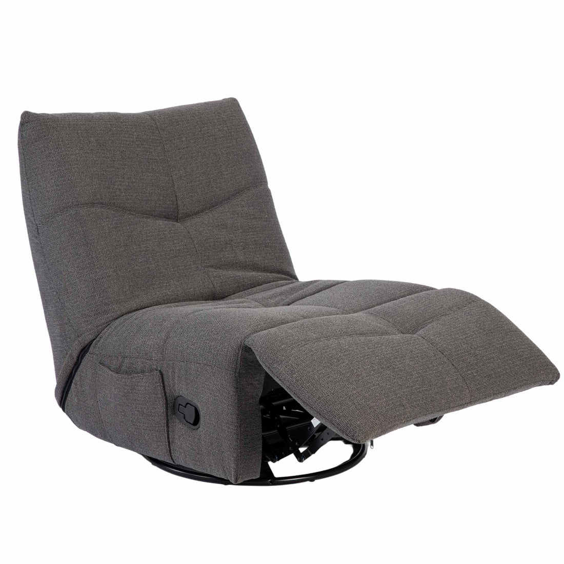 Relax armchair Lazy Fabric Dark grey Starfurn