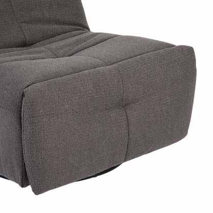 Relax armchair Lazy Fabric Dark grey Starfurn