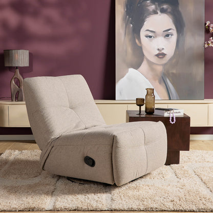 Relax armchair Lazy Fabric Taupe Starfurn