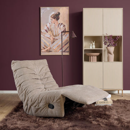 Relax armchair Zen Fabric Taupe Starfurn