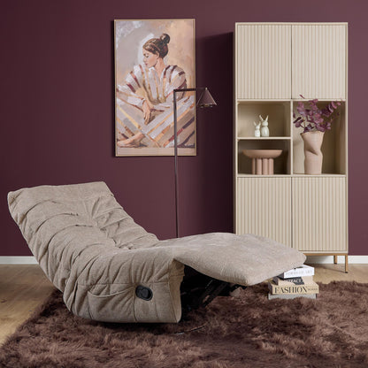 Relax armchair Zen Fabric Taupe Starfurn
