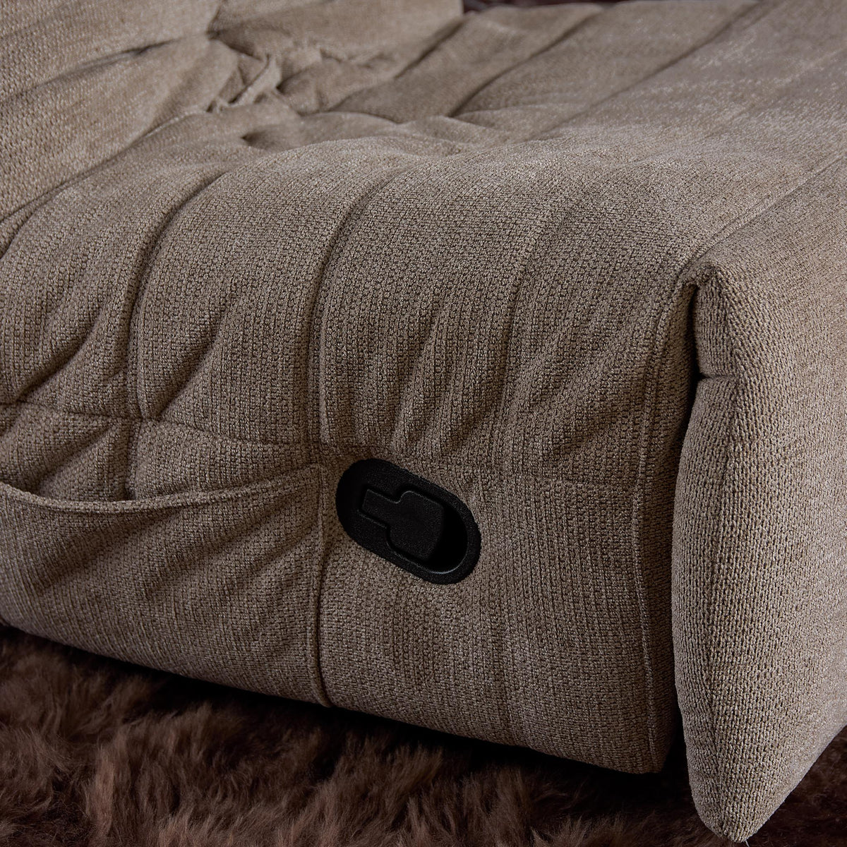 Relax armchair Zen Fabric Taupe Starfurn