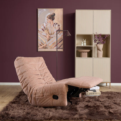 Relax armchair Zen Fabric Pink Starfurn