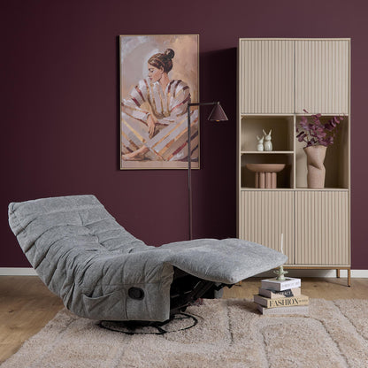 Relax armchair Zen Fabric Grey Starfurn