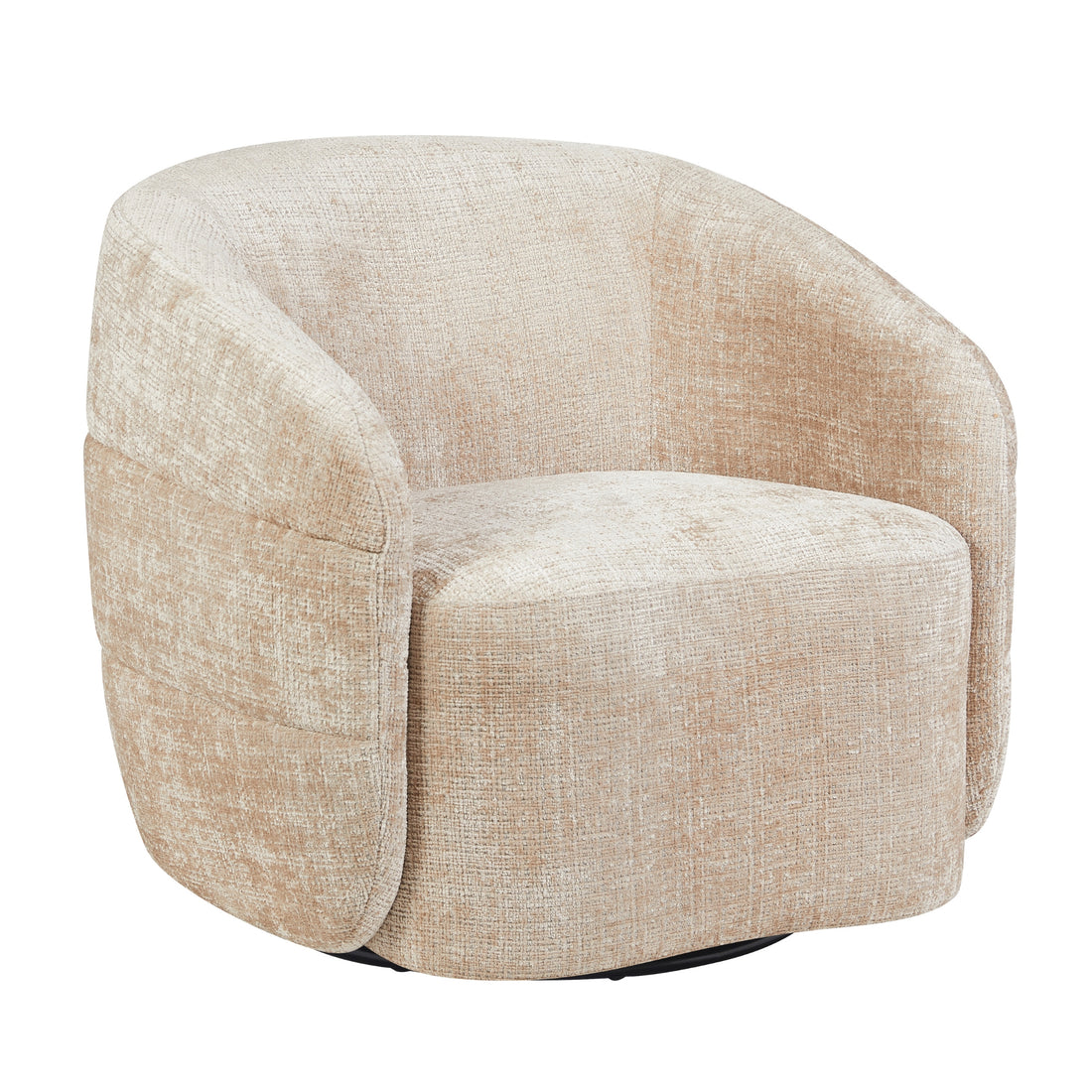 Armchair Yara Swivel Fabric Beige Starfurn