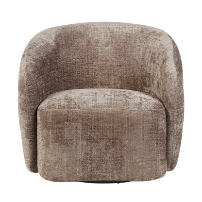 Armchair Yara Swivel Fabric Clay Starfurn