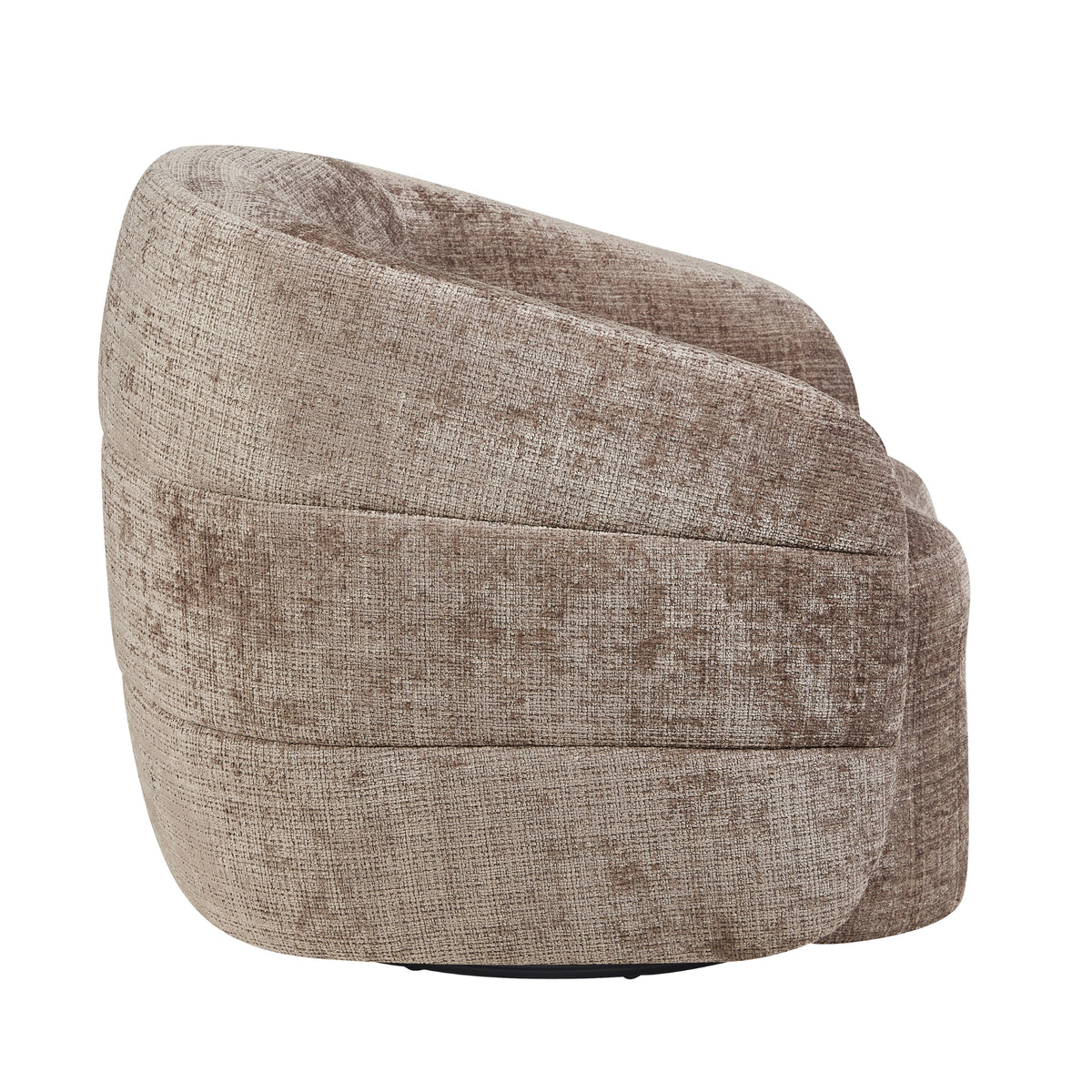 Armchair Yara Swivel Fabric Clay Starfurn