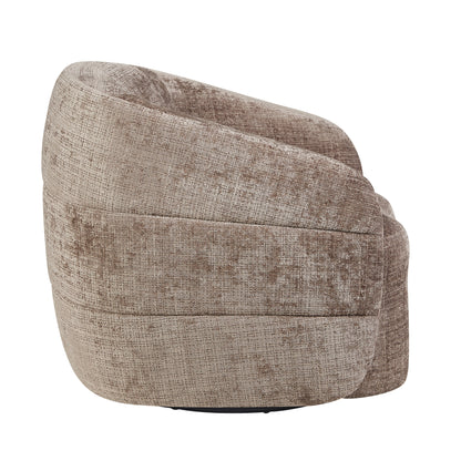 Armchair Yara Swivel Fabric Clay Starfurn