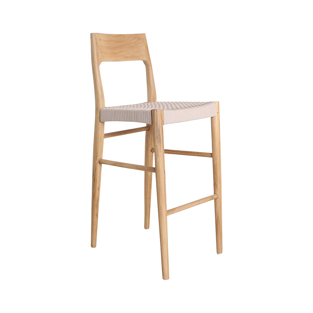 Bar stool Freya Teak wood Outdoor Raw Materials