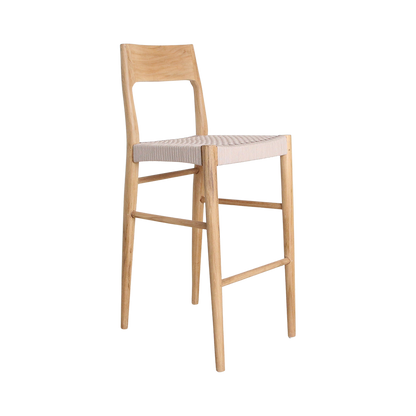 Bar stool Freya Teak wood Outdoor Raw Materials
