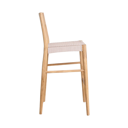 Bar stool Freya Teak wood Outdoor Raw Materials