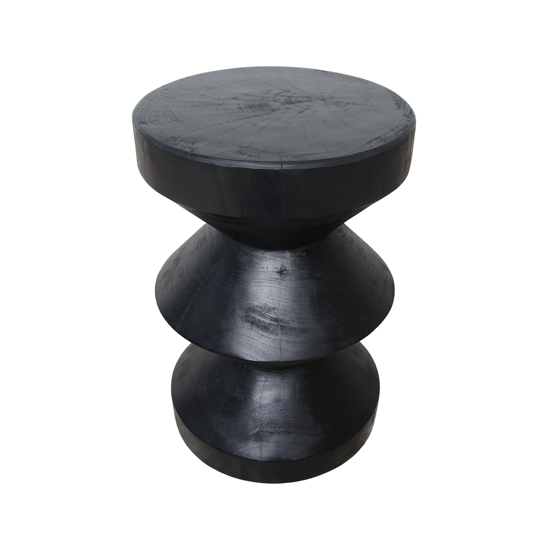Forma side table Rizo black Raw Materials