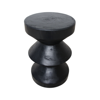 Forma side table Rizo black Raw Materials