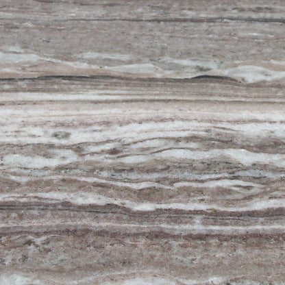 Coffee Table Marble Fantasy Oval Brown Raw Materials