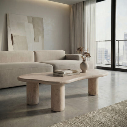 DTP Home Coffee Table Scala Curva Sand