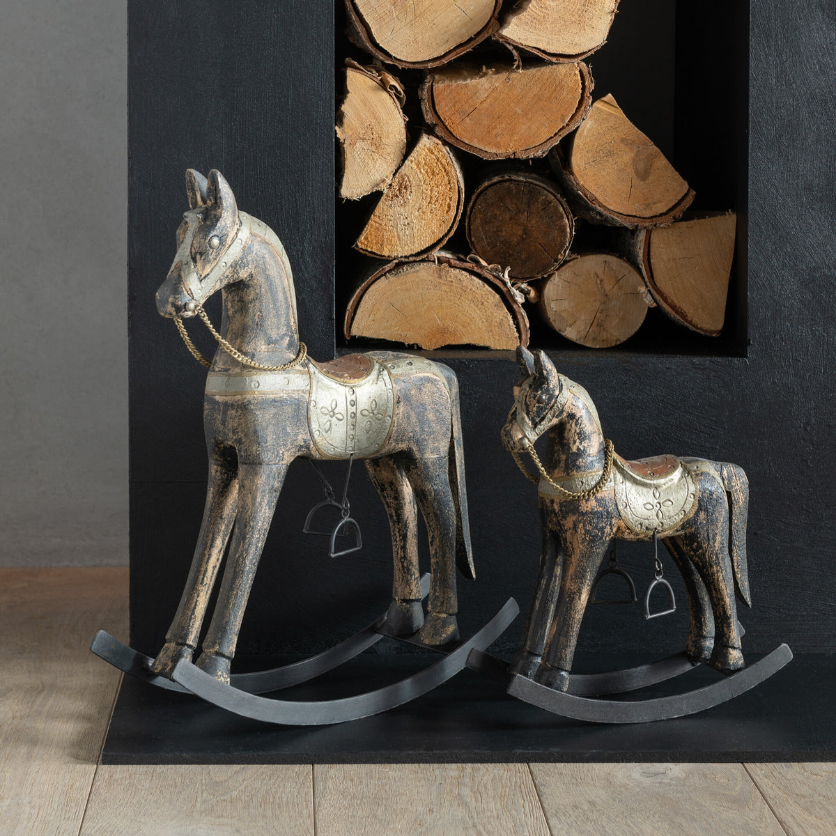 Rocking Horse Topo Mango Wood Mix Small J-Line