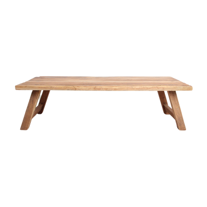 Farmwood Rectangular Coffee Table Raw Materials