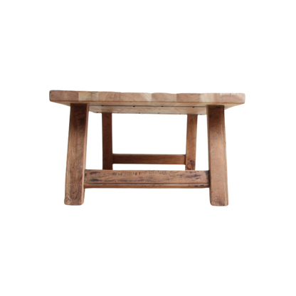 Farmwood Rectangular Coffee Table Raw Materials