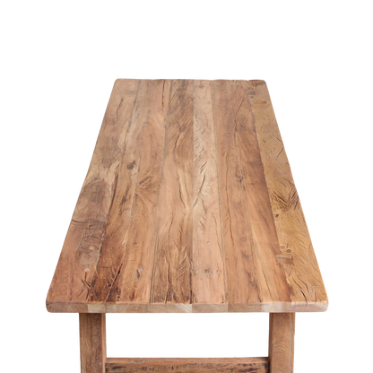 Farmwood Rectangular Coffee Table Raw Materials