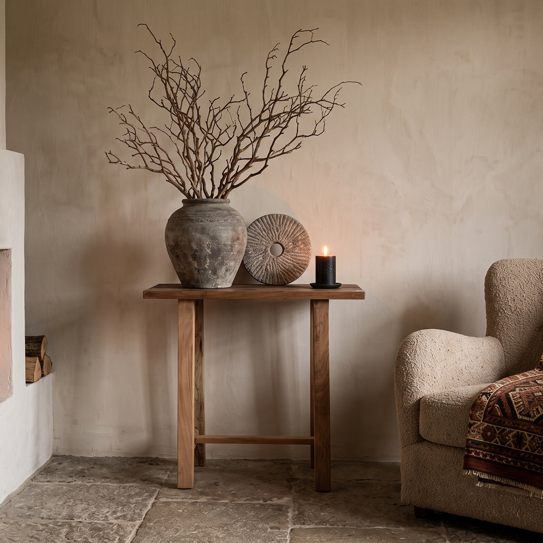 Farmwood Console/Side Table - FSC-recycled wood
