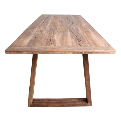 Teak Dining Table Farmwood 200cm Raw Materials