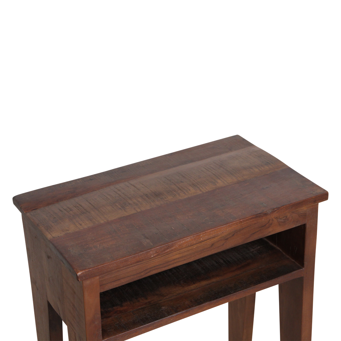 Nightstand Factory Recycled Wood Raw Materials