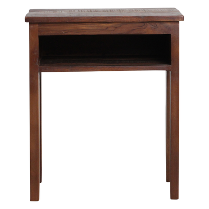 Nightstand Factory Recycled Wood Raw Materials