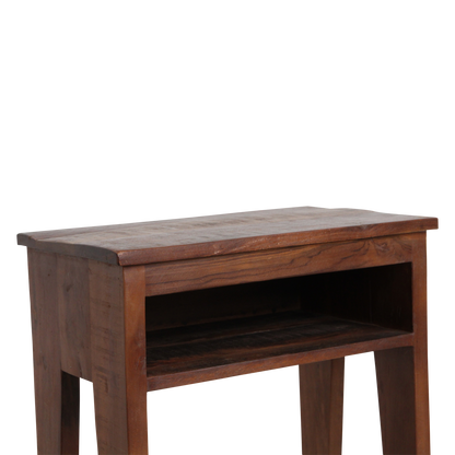 Nightstand Factory Recycled Wood Raw Materials