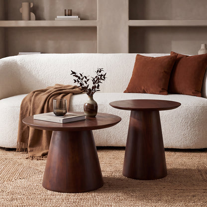 Side table Bullnose Cone 55cm Raw Materials