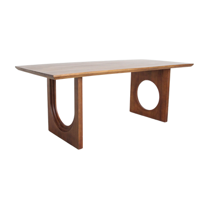 Dining Table Bullnose Chamfered Mix Mango Wood 240cm Raw Materials