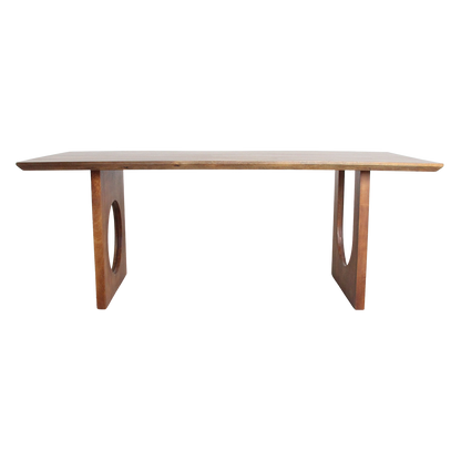 Dining Table Bullnose Chamfered Mix Mango Wood 240cm Raw Materials