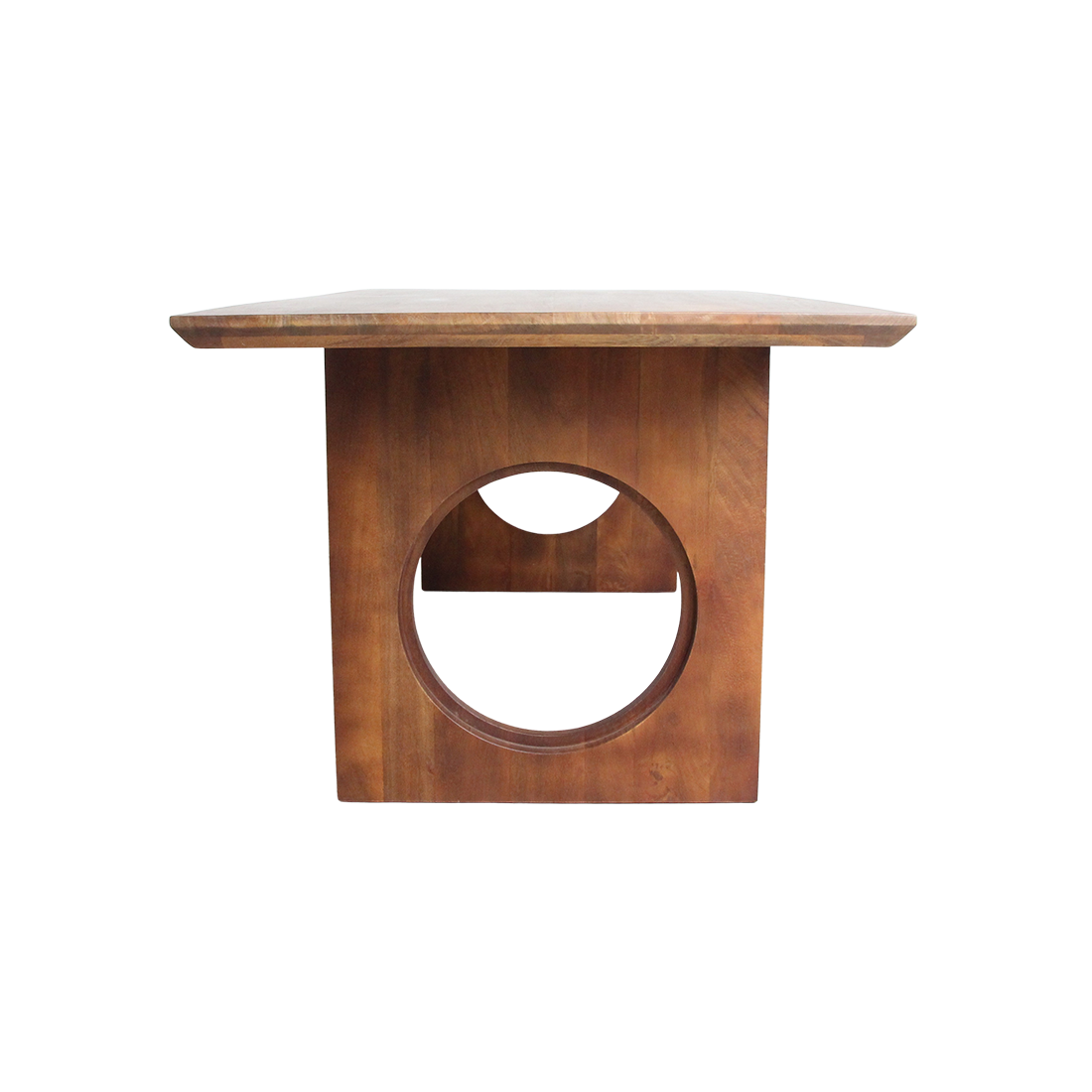 Dining Table Bullnose Chamfered Mix Mango Wood 240cm Raw Materials