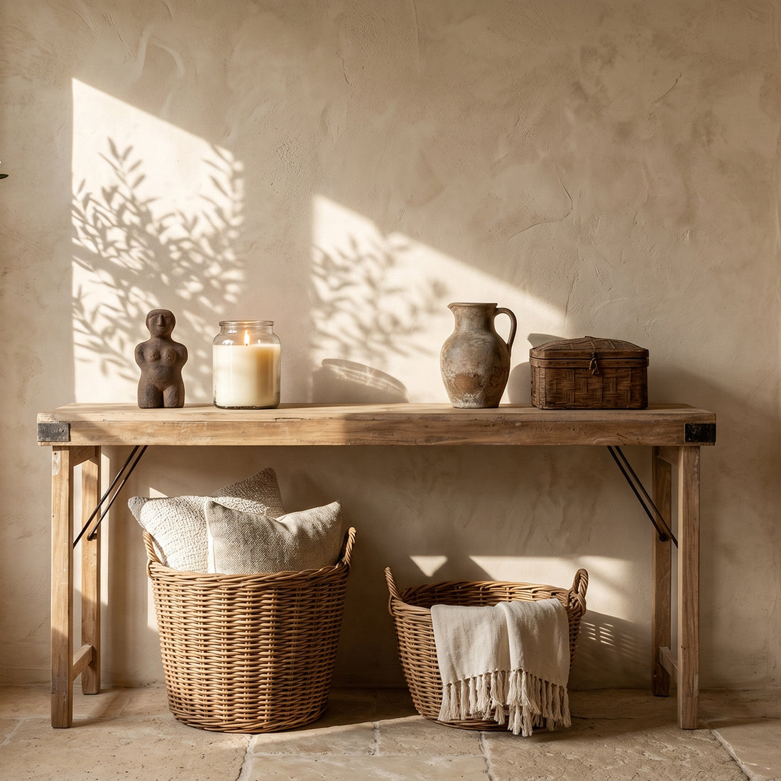 Consol Foldable Limewash  Raw Materials