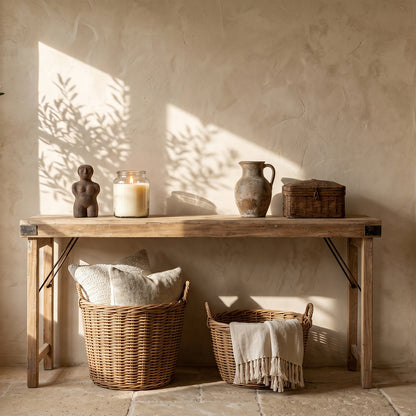 Consol Foldable Limewash  Raw Materials