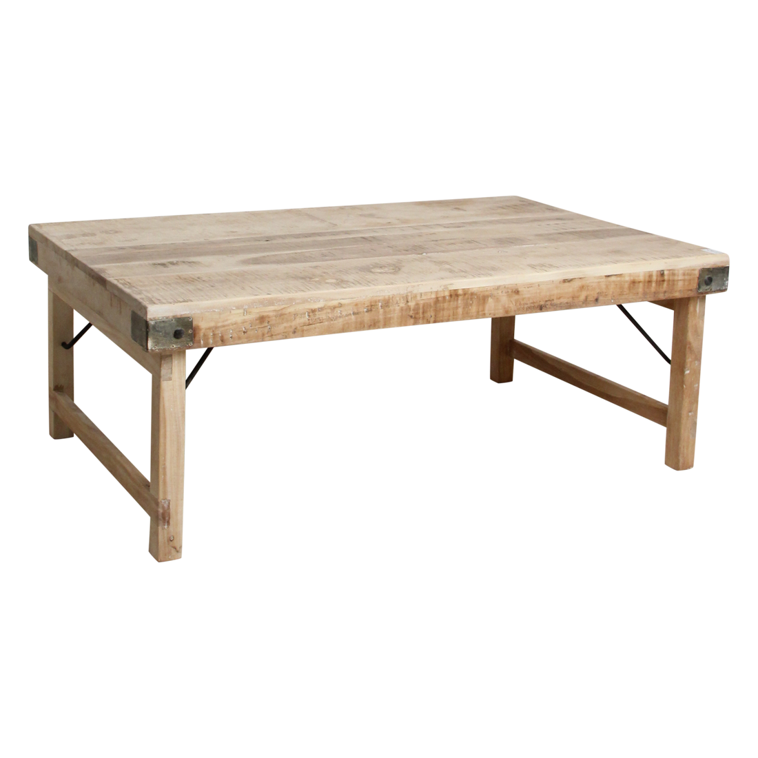 Limewash Folding Coffee Table Raw Materials