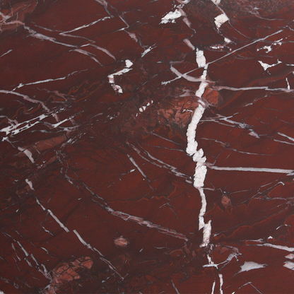 Marble side table round ‘Cherry’ Raw Materials