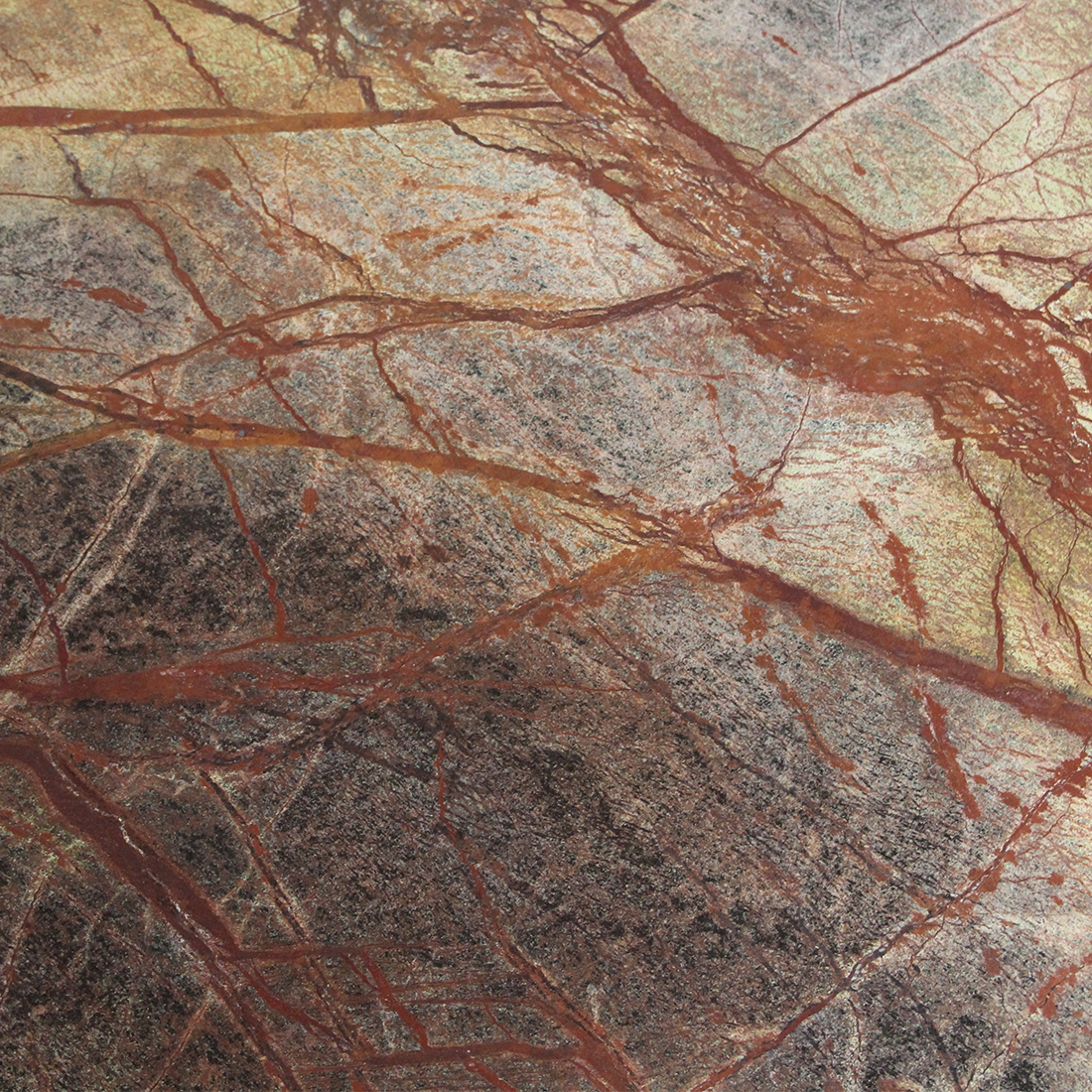 Oval Marble Coffee Table Bizar Raw Materials