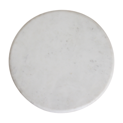 Side table Kuching White Marble Raw Materials