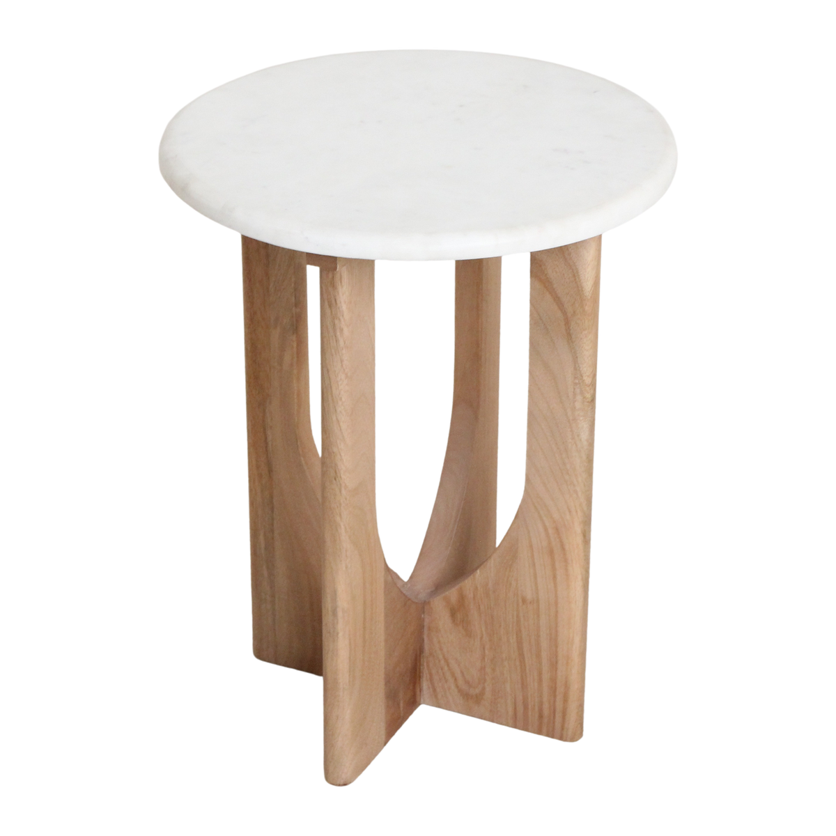 Side table Kuching White Marble Raw Materials