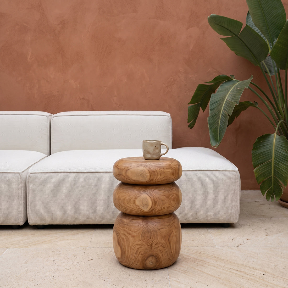 Stool Side Table Tao Raw Materials