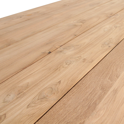 Primavera Teak Garden Table 200 cm Raw Materials
