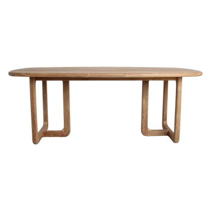Dining Table Invierno Teak Wood 200cm Raw Materials
