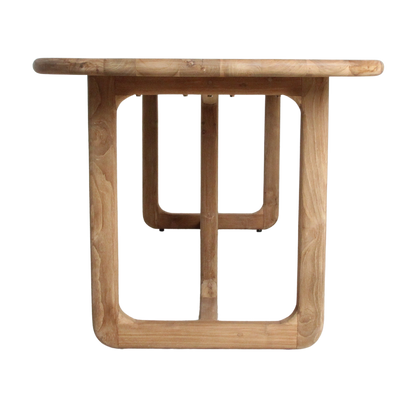 Dining Table Invierno Teak Wood 200cm Raw Materials