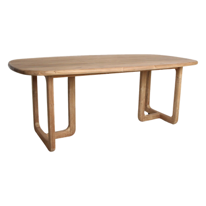 Dining Table Invierno Teak Wood 240cm Raw Materials