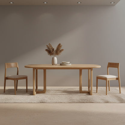 Dining Table Invierno Teak Wood 240cm Raw Materials
